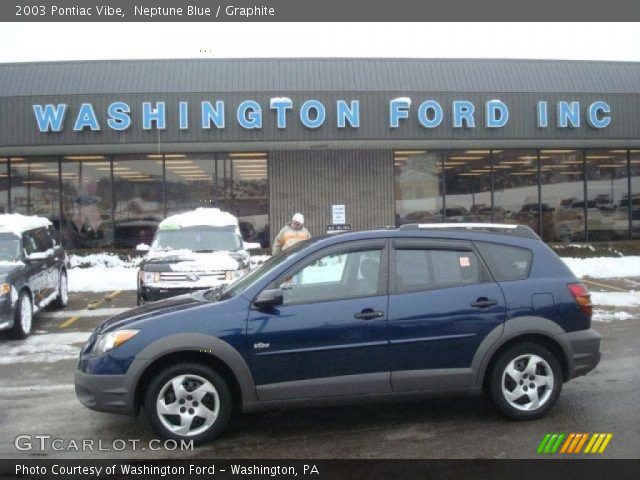 2003 Pontiac Vibe  in Neptune Blue