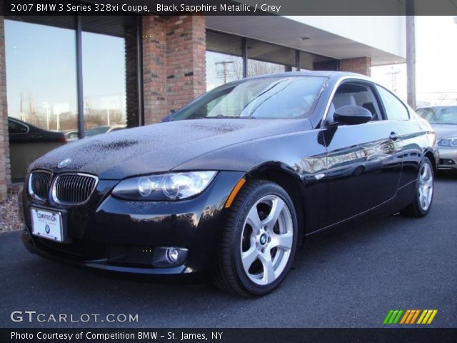 2007 BMW 3 Series 328xi Coupe in Black Sapphire Metallic