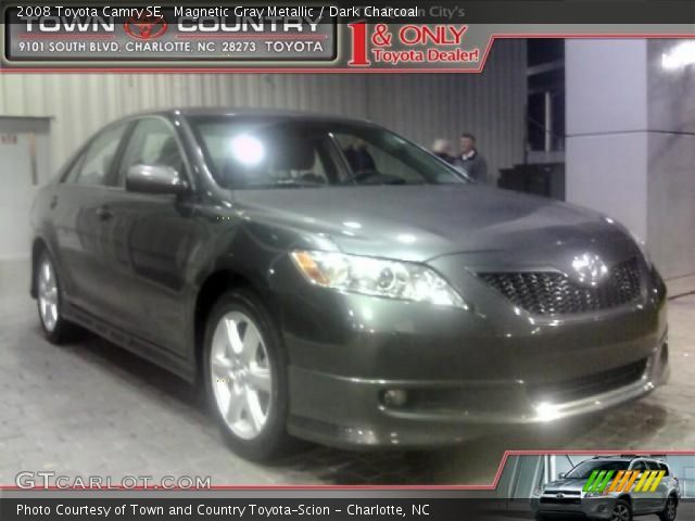 2008 Toyota Camry SE in Magnetic Gray Metallic
