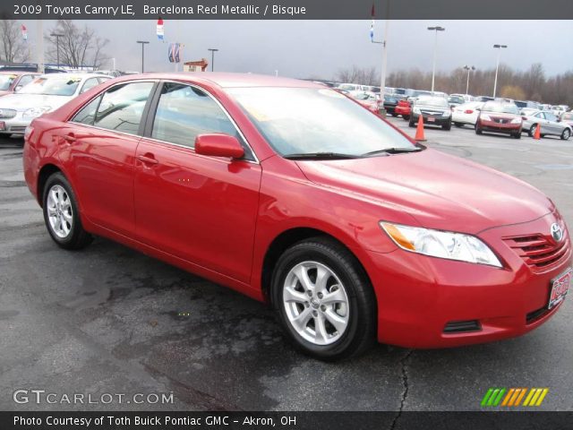 2009 Toyota Camry LE in Barcelona Red Metallic