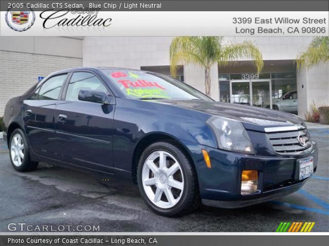 2005 Cadillac CTS Sedan in Blue Chip