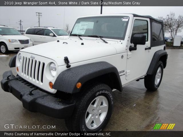 2010 Jeep Wrangler Sport 4x4 in Stone White