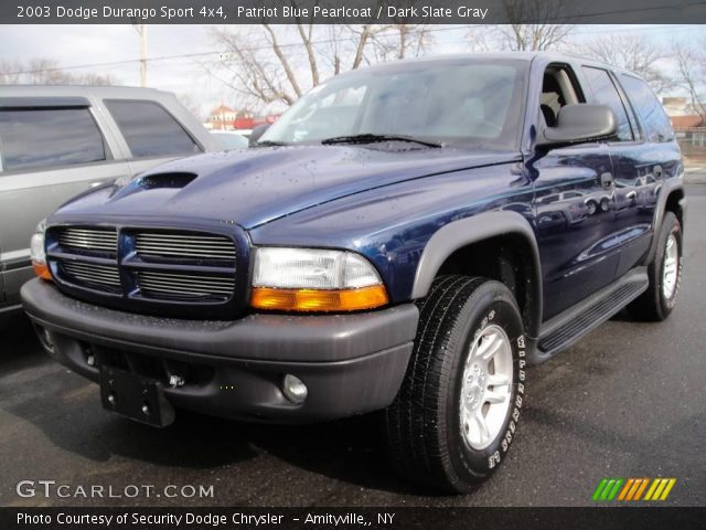 2003 Dodge Durango Sport 4x4 in Patriot Blue Pearlcoat
