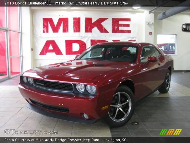2010 Dodge Challenger SE in Inferno Red Crystal Pearl