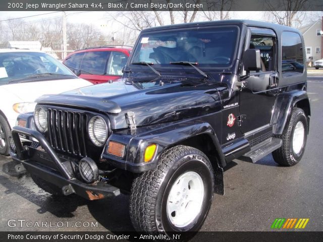 2002 Jeep Wrangler Sahara 4x4 in Black