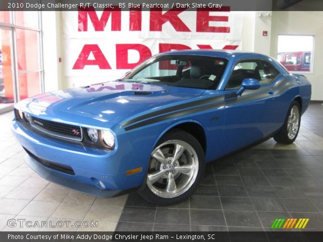 2010 Dodge Challenger R/T Classic in B5 Blue Pearlcoat