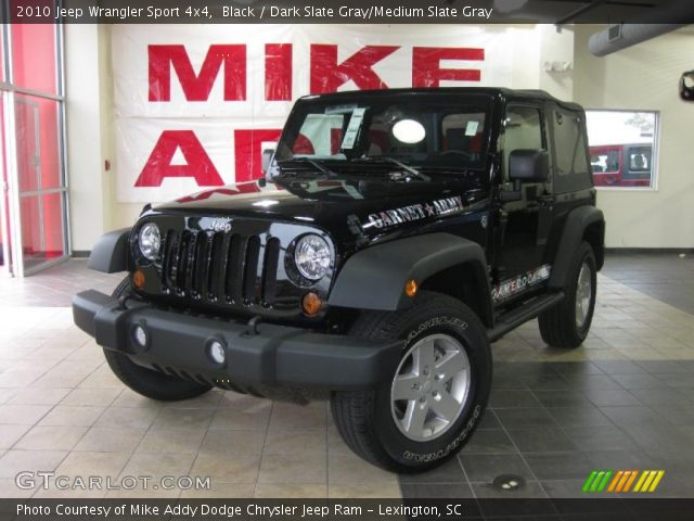 2010 Jeep Wrangler Sport 4x4 in Black