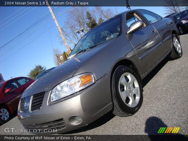 2004 Nissan Sentra 1.8 S in Radium Gray