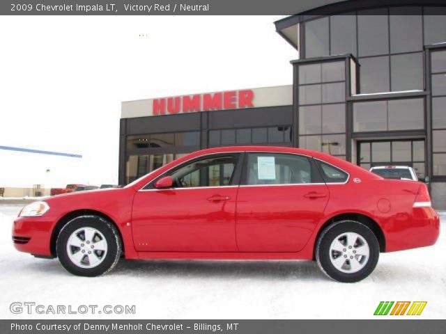 2009 Chevrolet Impala LT in Victory Red