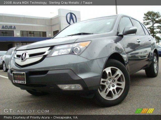 2008 Acura MDX Technology in Sterling Gray Metallic