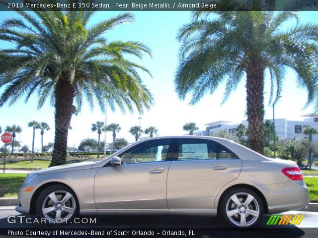 2010 Mercedes-Benz E 350 Sedan in Pearl Beige Metallic