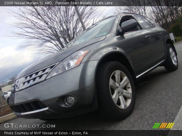 2006 Nissan Murano SL AWD in Platinum Pearl Metallic