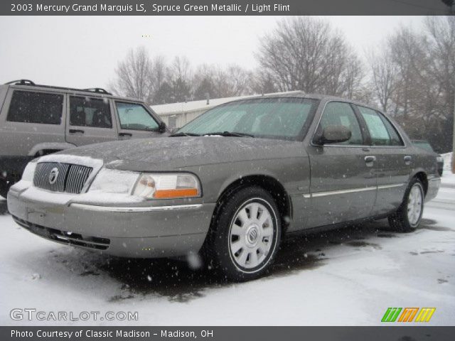 2003 Mercury Grand Marquis LS in Spruce Green Metallic