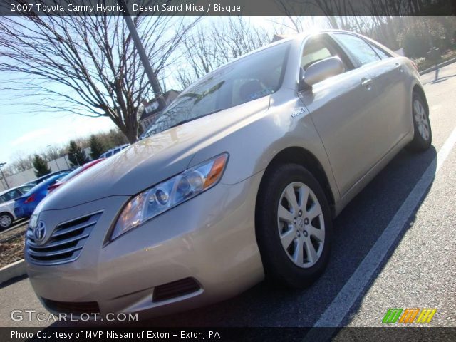 2007 Toyota Camry Hybrid in Desert Sand Mica
