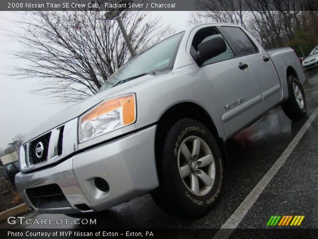 2008 Nissan Titan SE Crew Cab in Radiant Silver