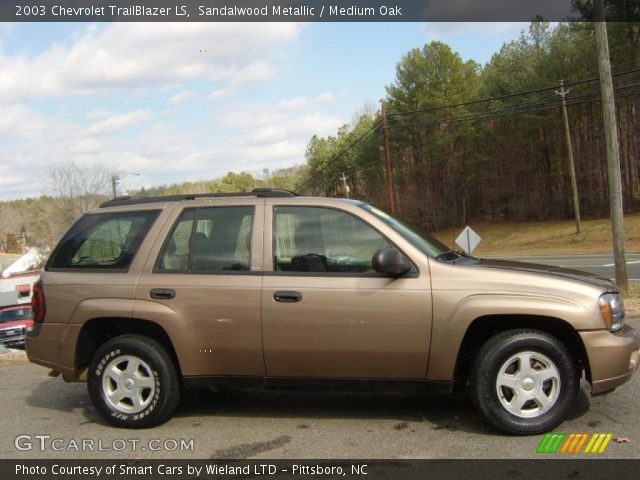2003 Chevrolet TrailBlazer LS in Sandalwood Metallic