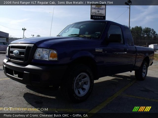 2006 Ford Ranger XLT Regular Cab in Sonic Blue Metallic
