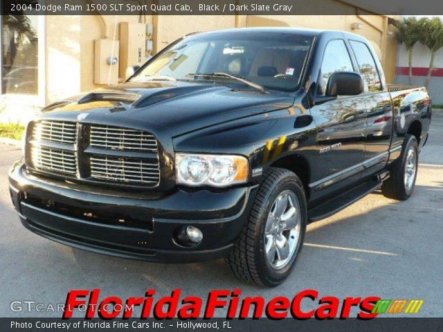 2004 Dodge Ram 1500 SLT Sport Quad Cab in Black