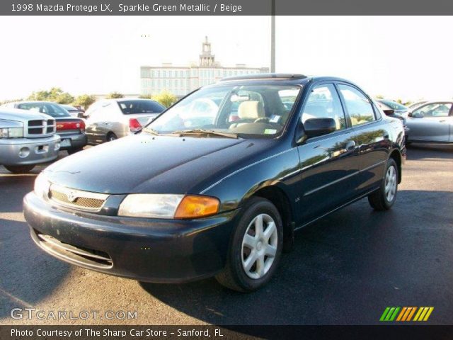 1998 Mazda Protege LX in Sparkle Green Metallic
