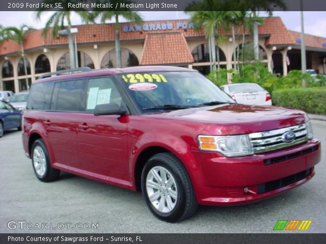 2009 Ford Flex SE in Redfire Metallic