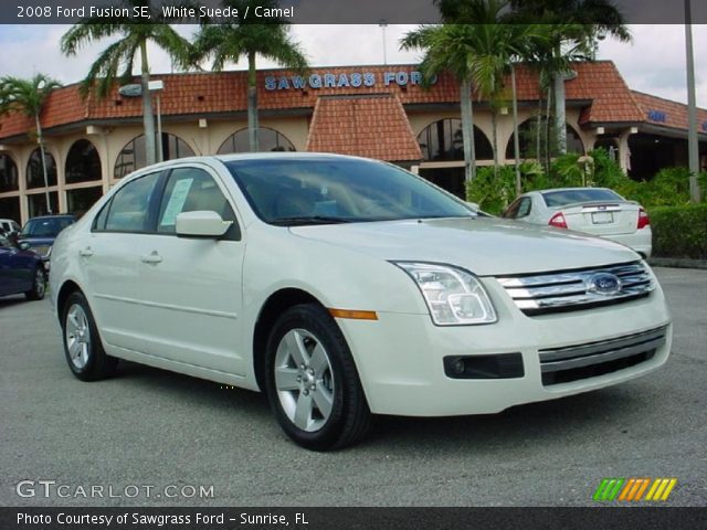 2008 Ford Fusion SE in White Suede