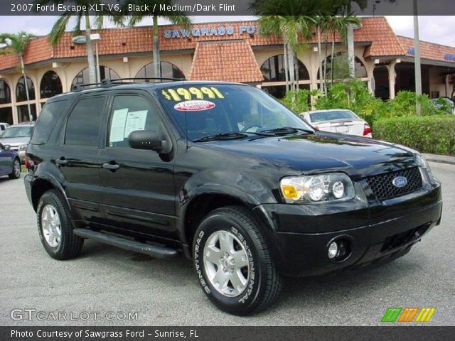2007 Ford Escape XLT V6 in Black