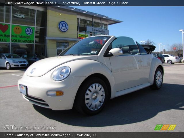 2005 Volkswagen New Beetle GL Convertible in Harvest Moon Beige