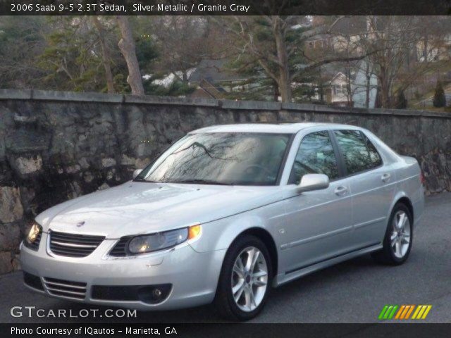 2006 Saab 9-5 2.3T Sedan in Silver Metallic
