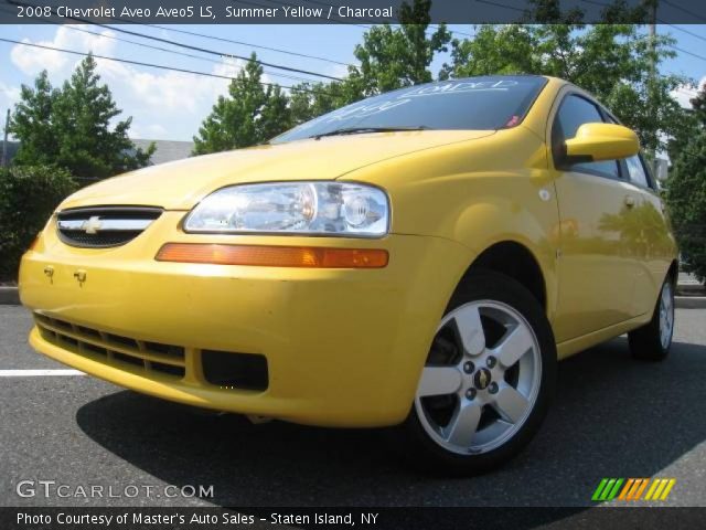 2008 Chevrolet Aveo Aveo5 LS in Summer Yellow