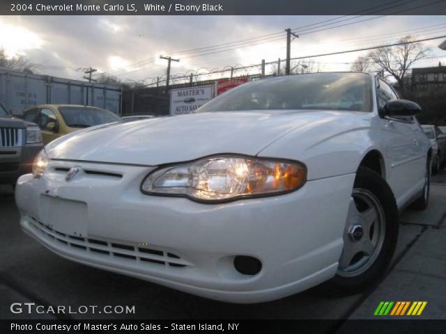2004 Chevrolet Monte Carlo LS in White