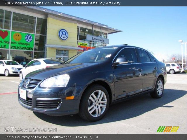 2007 Volkswagen Jetta 2.5 Sedan in Blue Graphite Metallic