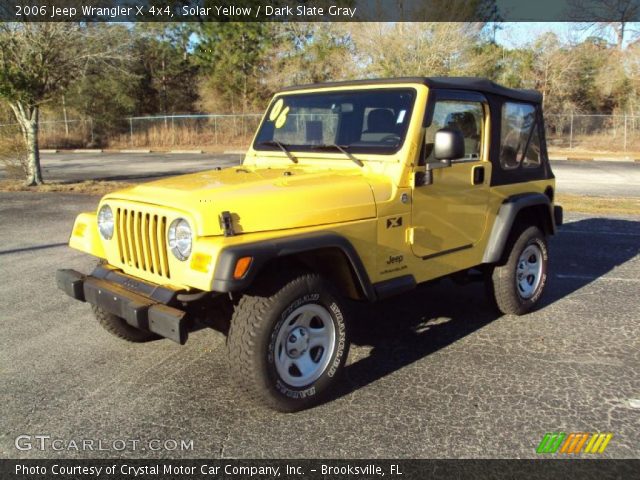 2006 Jeep Wrangler X 4x4 in Solar Yellow