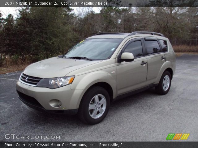 2007 Mitsubishi Outlander LS in Cool Silver Metallic