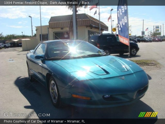 1994 Pontiac Firebird Coupe in Dark Aqua Metallic