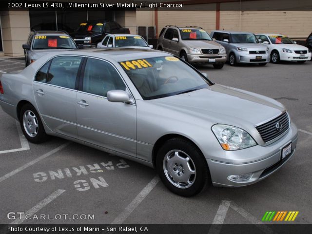 2002 Lexus LS 430 in Millennium Silver Metallic