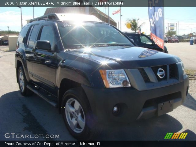 2006 Nissan Xterra SE 4x4 in Midnight Blue Pearl