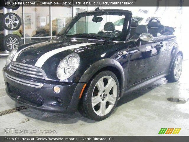 2006 Mini Cooper S Convertible in Astro Black Metallic