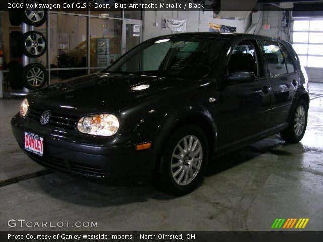 2006 Volkswagen Golf GLS 4 Door in Blue Anthracite Metallic