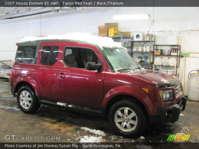 2007 Honda Element EX AWD in Tango Red Pearl