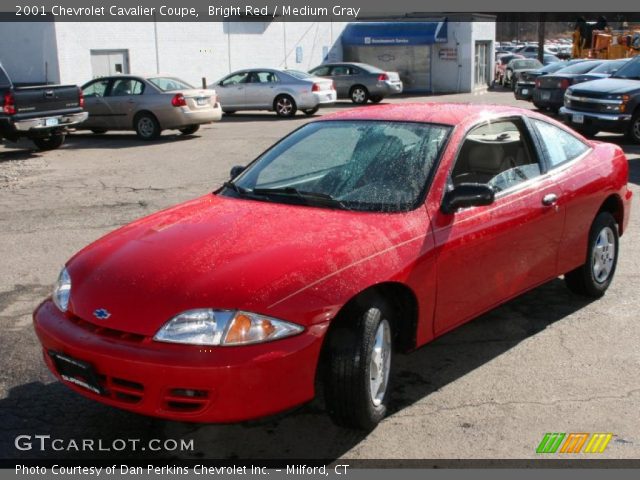 2001 Chevrolet Cavalier Coupe in Bright Red