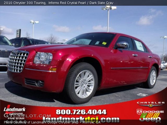 2010 Chrysler 300 Touring in Inferno Red Crystal Pearl