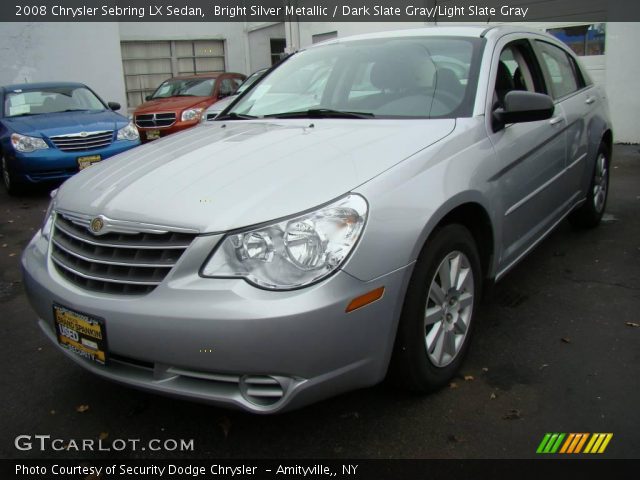 2008 Chrysler Sebring LX Sedan in Bright Silver Metallic