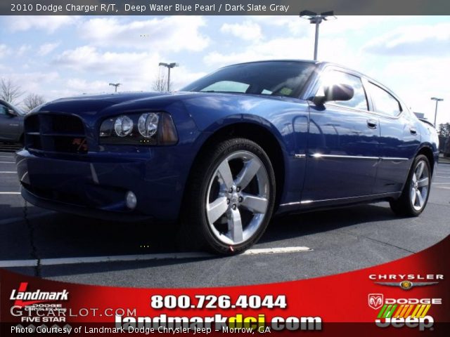 2010 Dodge Charger R/T in Deep Water Blue Pearl