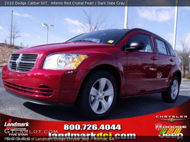 2010 Dodge Caliber SXT in Inferno Red Crystal Pearl