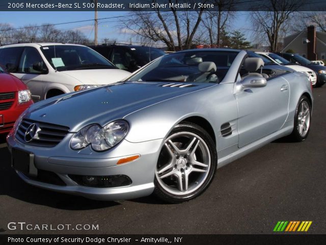 2006 Mercedes-Benz SL 500 Roadster in Iridium Silver Metallic