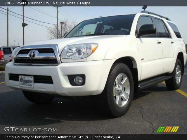 2006 Toyota 4Runner SR5 in Natural White