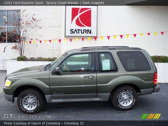 2001 Ford Explorer Sport in Spruce Green Metallic