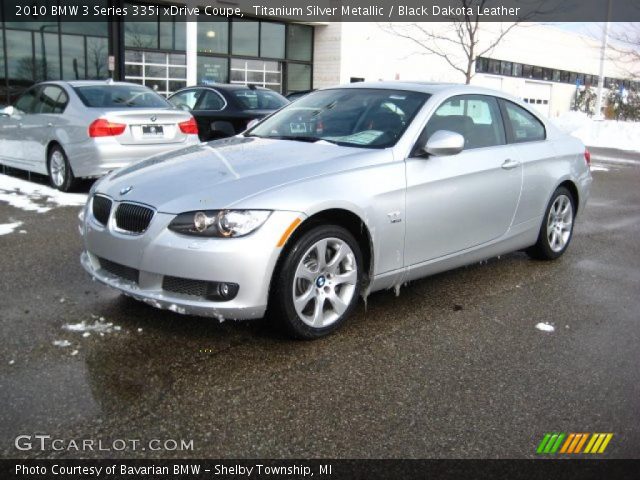 2010 BMW 3 Series 335i xDrive Coupe in Titanium Silver Metallic