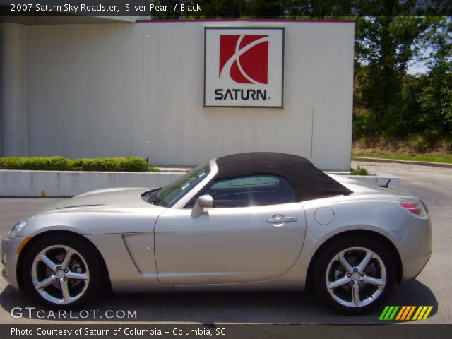 2007 Saturn Sky Roadster in Silver Pearl