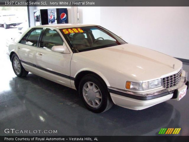 1997 Cadillac Seville SLS in Ivory White